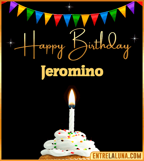GiF Happy Birthday Jeromino